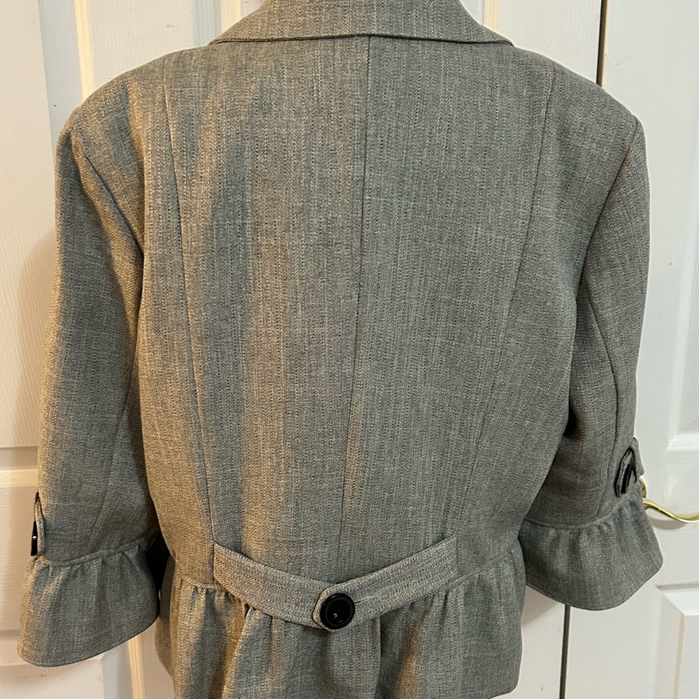 Blacker By Stanley Blacker Size 14 Cropped Blazer - image 4